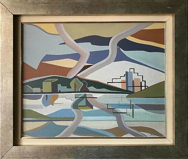 Klaudio Ursic , Óleo Sobre Tela , 1974.b8