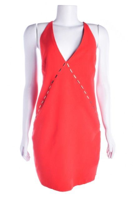 Vestido Curto Animale Vermelho