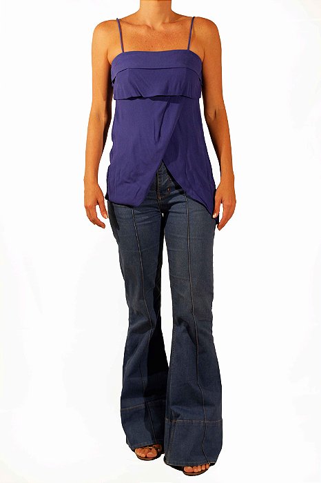 Blusa Maria Filó Azul Atlântico