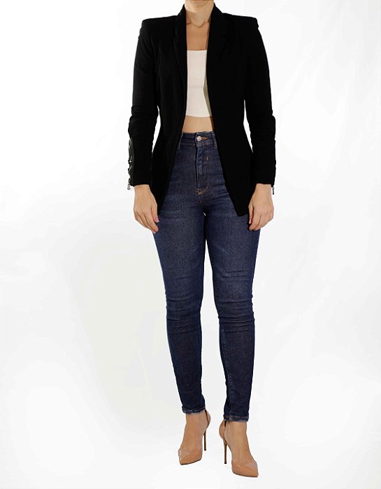 Blazer Empório Armani Preto Comprido