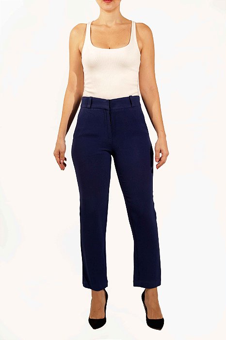 Calça Cris Barros Social Azul
