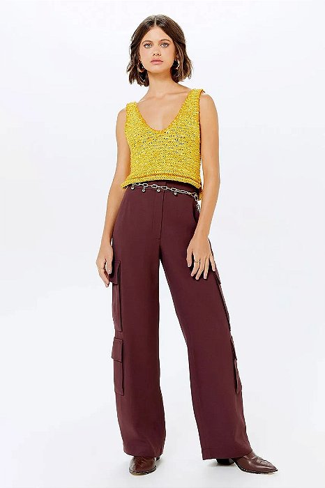 Calça Cargo NV Marrom