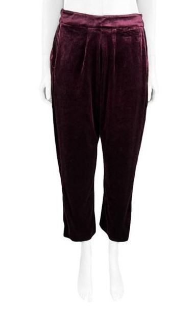 Calça Bhava Vinho Veludo