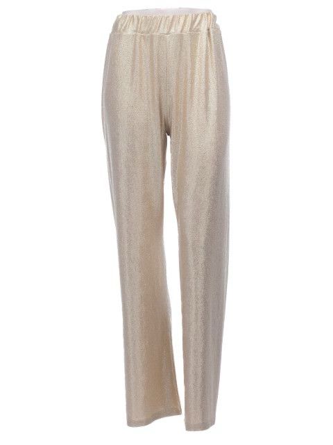 Calça Bhava Dourada Metalizada