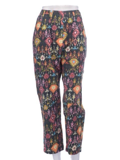 Calça NV Preta Estampada
