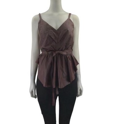 Blusa Cruise Couro Vinho