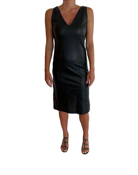 Vestido Couros do Valleh Preto
