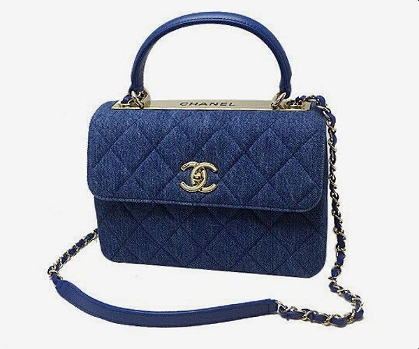 Bolsa Chanel Azul Jeans