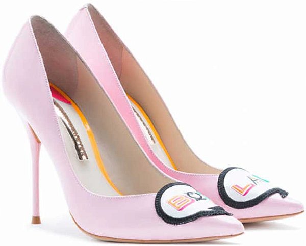 Scarpin Sophia Webster Rosa