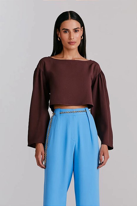 Blusa Marrom NV