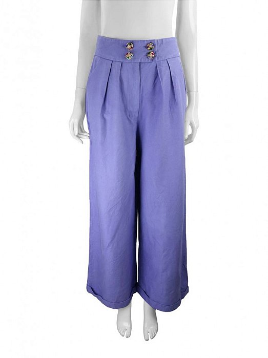 Calça NV Lilás Modelo Helo