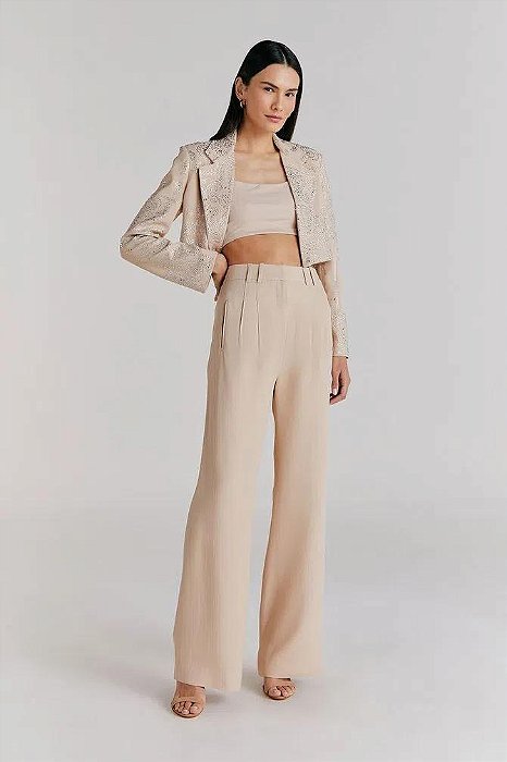 Calça NV Modelo Dinah Bege Taupe