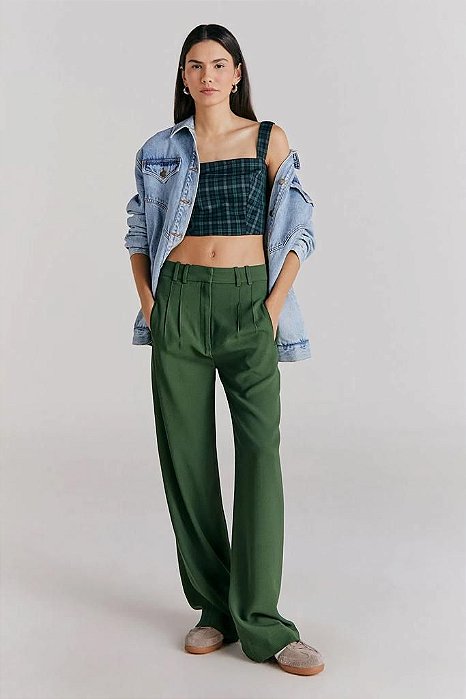 Calça NV Modelo Dinah Verde Cactus