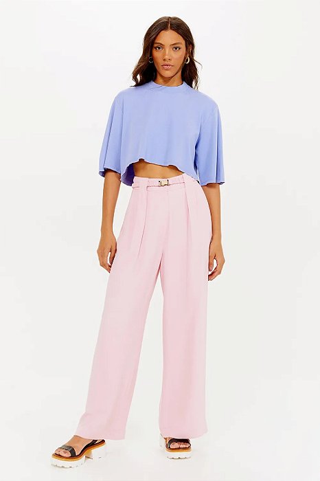 Calça NV Modelo Emilia Rosa Quartz