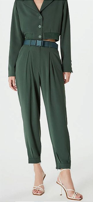 Calça NV Modelo Helena Verde Escuro