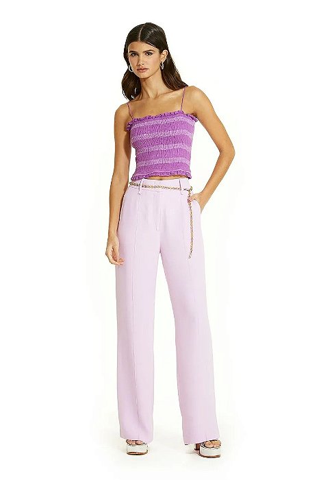 Calça NV Lilás - Rosa Modelo Dinah