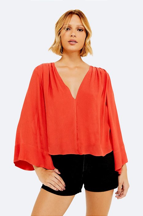 Blusa terracota NV