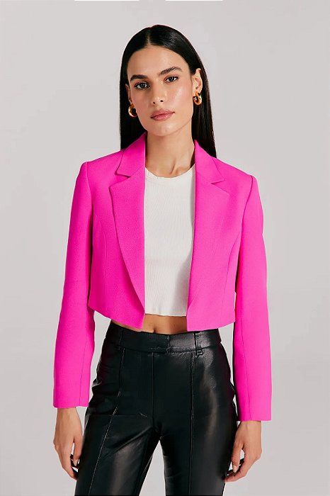 Blazer NV Modelo Federica Rosa Pink