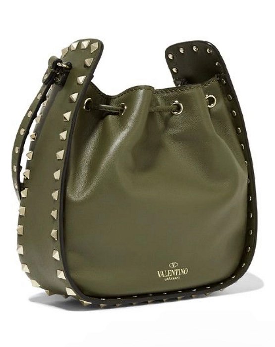 Bolsa Valentino Modelo Valentino Sling Bag Bucket Verde Oliva