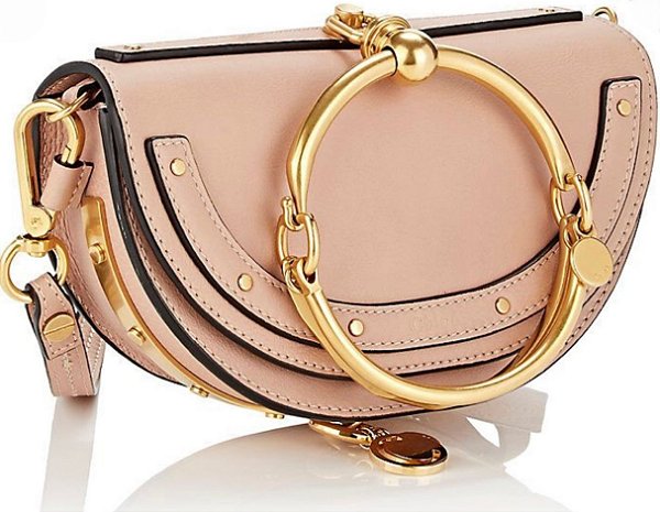 Bolsa Chloe Modelo Clutch Nile Nude Rosé