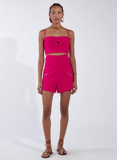Conjunto Bobô Rosa Pink Top + Short