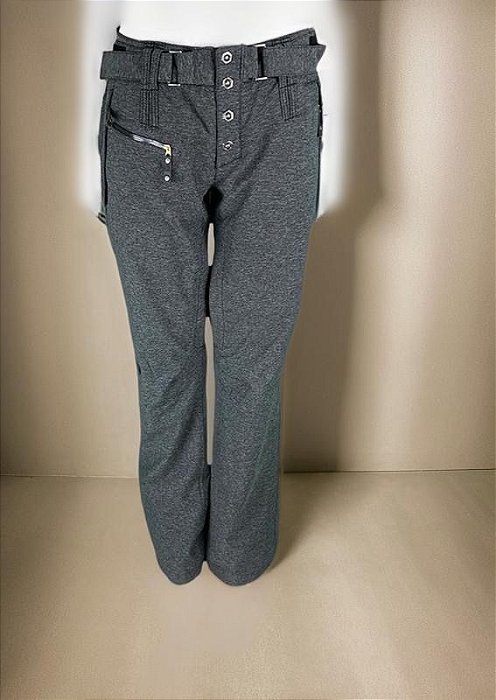 Calça North Face Modelo para Neve Cinza Mescla