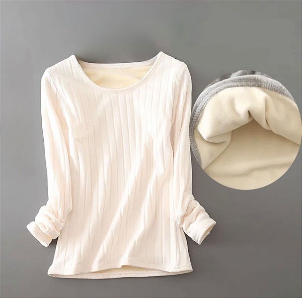 Blusa Térmica Bhava Bege