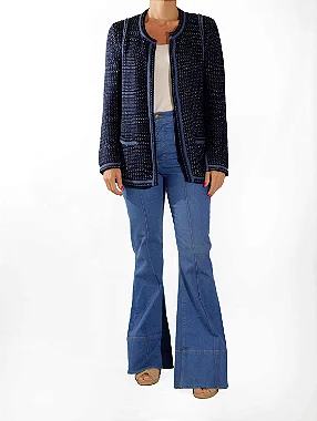 Casaco Le Lis Blanc Azul de Tricot