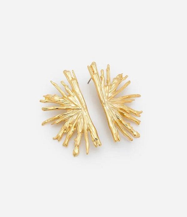 Brinco Dourado Raios