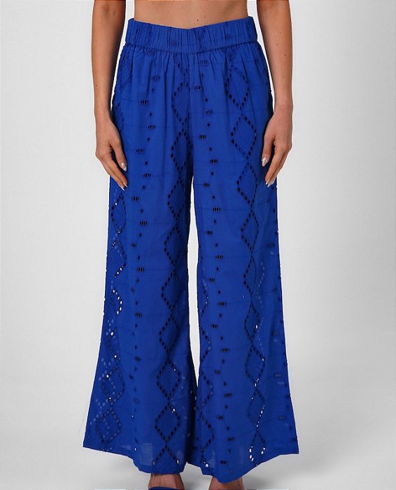 Calça Bhava Azul Bandeira Laise