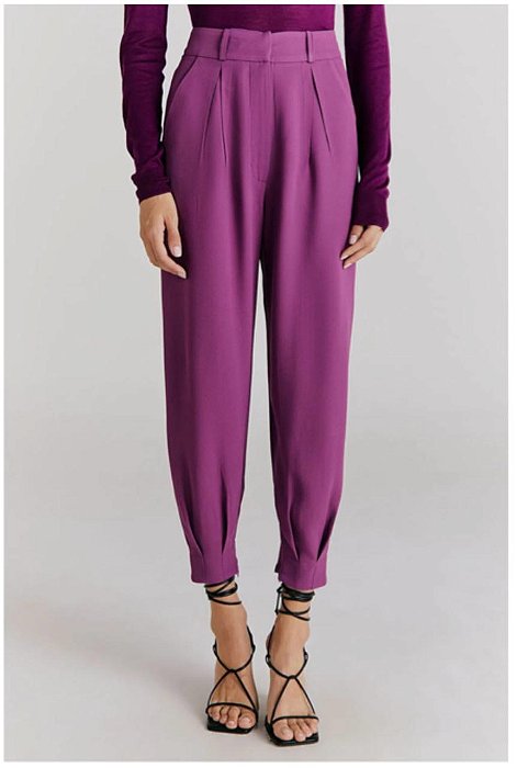 Calça NV Roxo Figo Modelo Helena