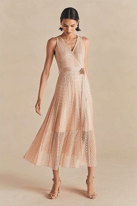 Vestido Brooksfield Donna Dourado de Tricot