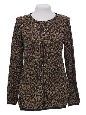 Blusa Animale Animal Print Lurex