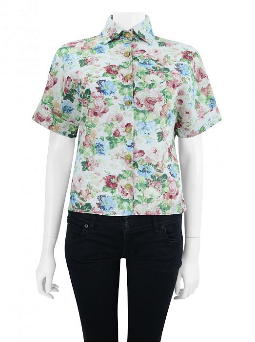 Camisa Mixed Estampa Palm Springs Floral