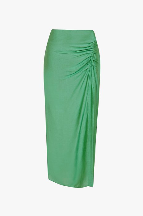 Saia Vix Verde Água Modelo Clara Cactus