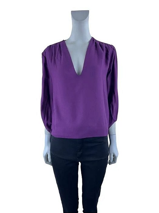 Blusa Cruise Roxa Gola V