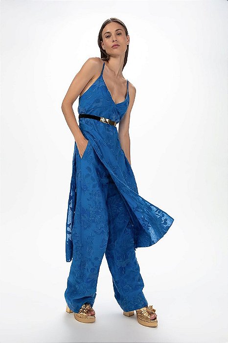 Conjunto Cris Barros Azul