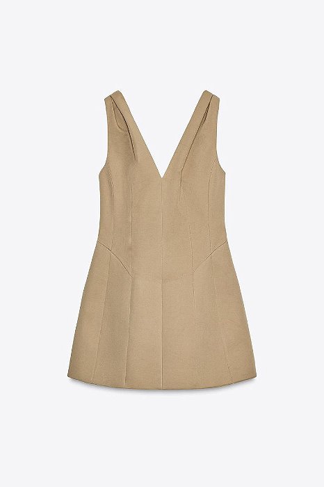 Blusa Zara Bege Regata