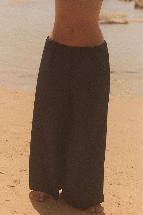 Calça Zara Preta Pantacourt Godê