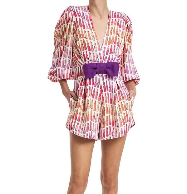 Conjunto Adriana Degreas Blusa + Short Estampado