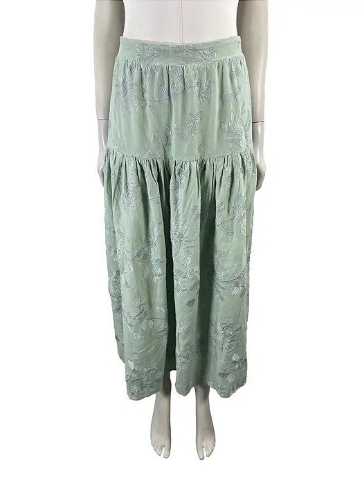 Saia Cris Barros Verde Claro