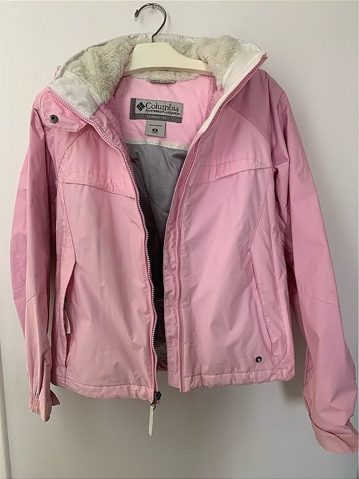 Casaco Columbia Rosa