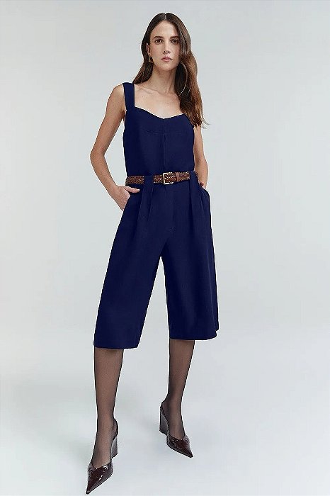 Bermuda NV Azul Oxford Modelo Ceci