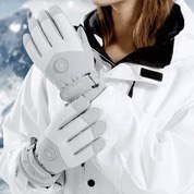Luva Bhava Cinza De Neve