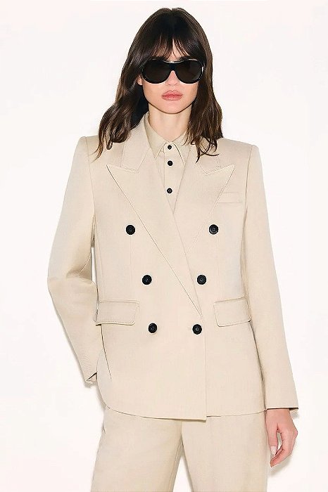Blazer NV Bege Field Modelo Zoe