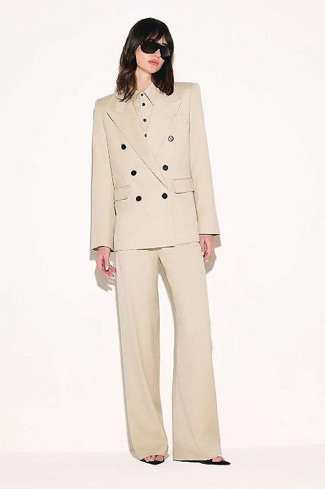 Conjunto NV Calça + Blazer Bege Filed