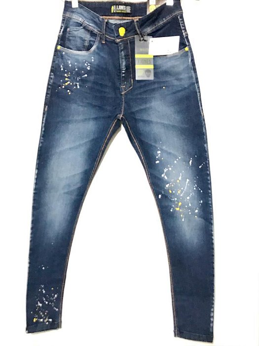 Calça Jeans Masculina Super Skinny com Lycra Original J Jones - Vestuário  Masculino e Feminino Moda Jeans