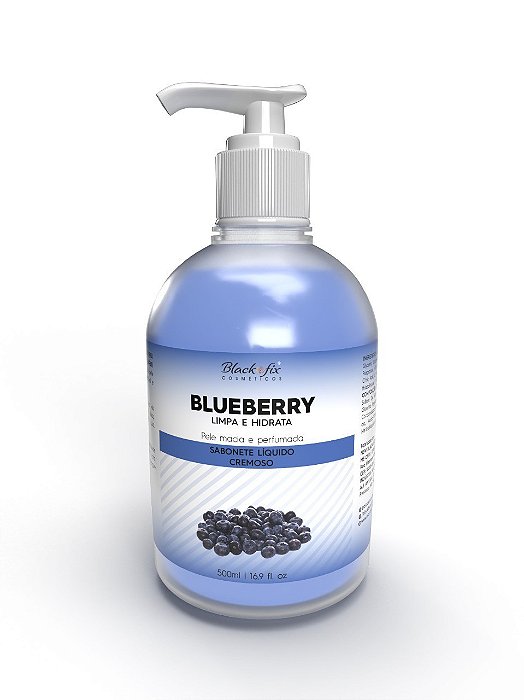 Sabonete Liquido Black Fix Blueberry 500ml