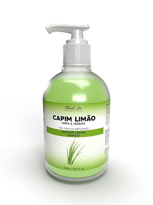 Sabonete Liquido Black Fix Capim Limao 500ml