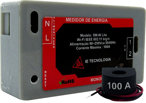 Medidor de Energia Monofásico SM-W Lite
